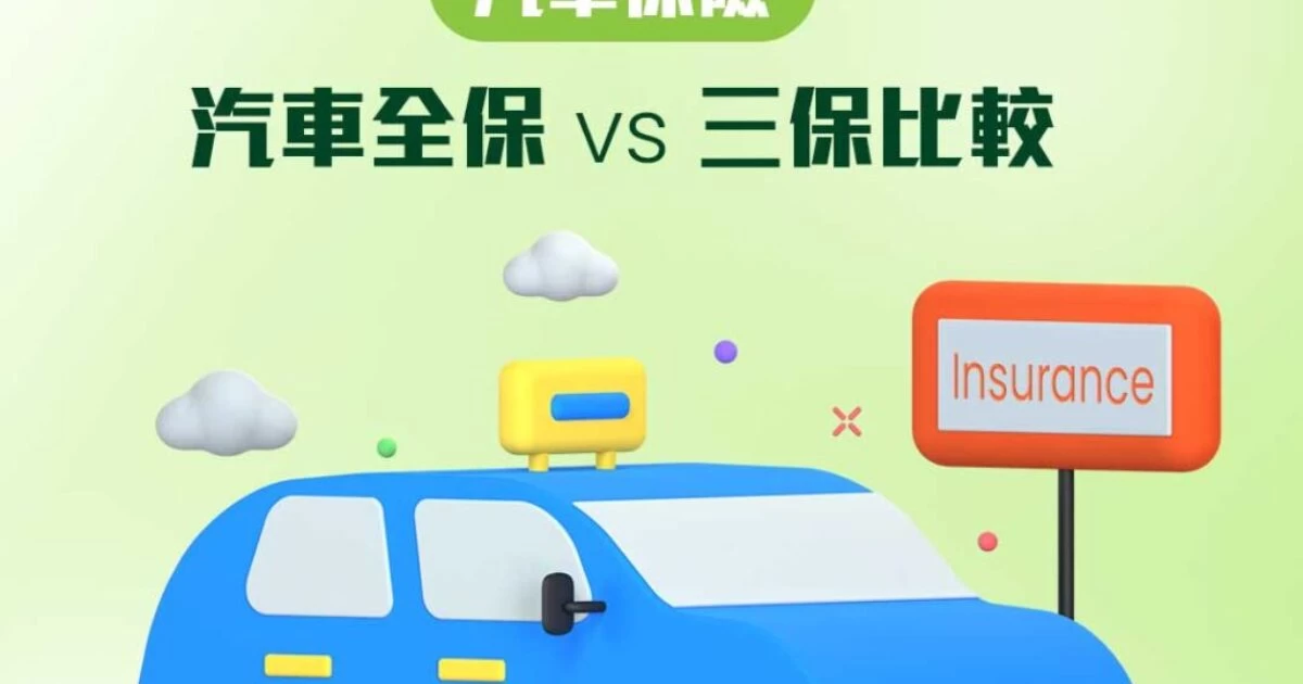 汽車全保 - 汽車三保 - 汽車保險分別 - 信貸站 Credit Station